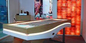cama de agua para masaje con cromoterapia