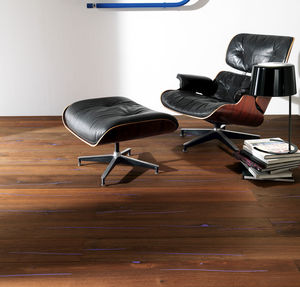 parquet multicapa / para pegar / flotante / de roble