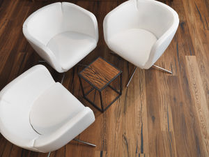 parquet multicapa / para pegar / flotante / de roble