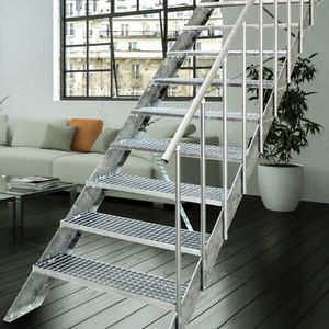 escalera recta