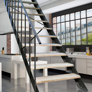 escalera recta