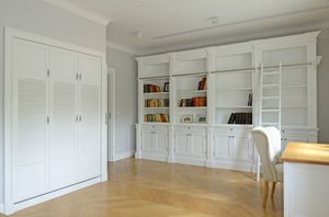 biblioteca de pared