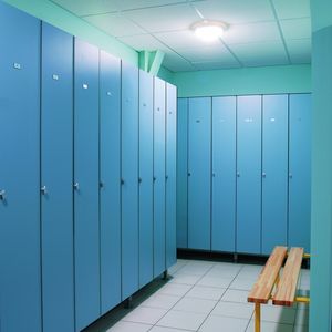 taquilla de vestuario de material laminado