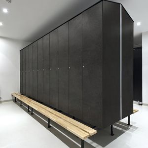 taquilla de vestuario de material laminado