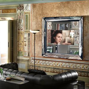 espejo televisor de pared / para salón / contemporáneo / rectangular