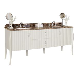 mueble de lavabo doble