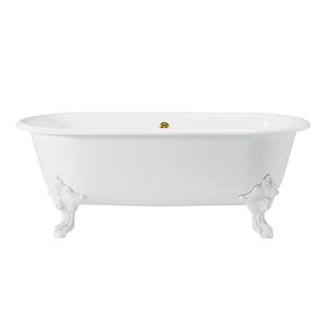 bañera ovalada