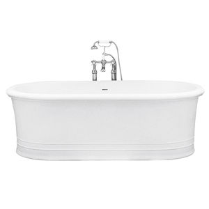 bañera ovalada