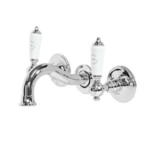 grifo bimando para lavabo