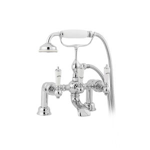 grifo mezclador para ducha / para bañera / en encimera / de metal cromado