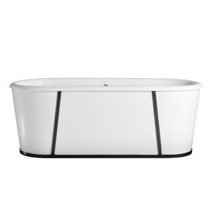 bañera ovalada
