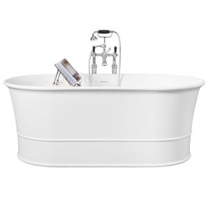 bañera ovalada