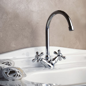 grifo bimando para lavabo