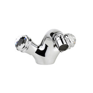 grifo mezclador para bidé / de libre instalación / de metal cromado / de baño