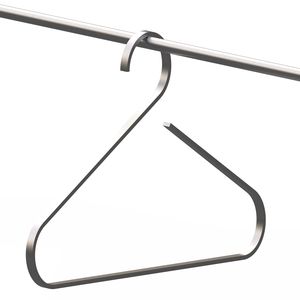 percha acero inoxidable