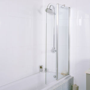 mampara de bañera plegable