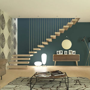 escalera recta