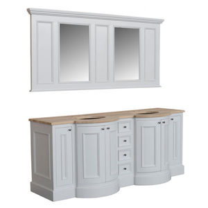 mueble de lavabo doble