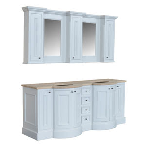 mueble de lavabo doble