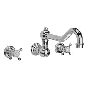 grifo bimando de pared