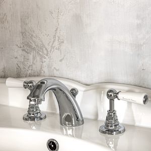 grifo bimando para lavabo