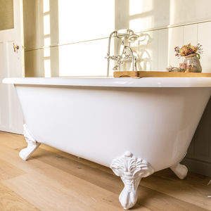 bañera ovalada