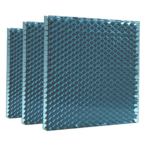 panel sándwich para interiores / de aluminio / cara de fibra acrílica / alma de nido de abeja de aluminio