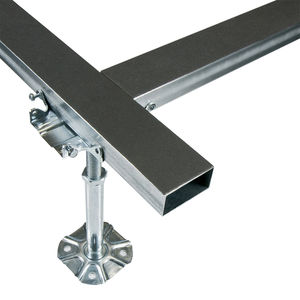 estructura para suelo técnico de metal / de interior