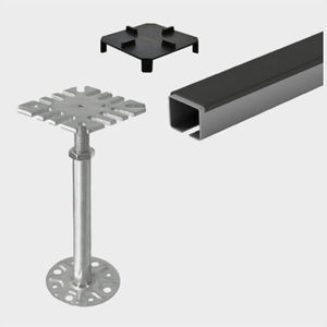 estructura para suelo técnico de metal