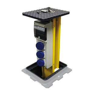bolardo de suministro eléctrico