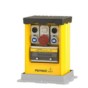 bolardo de suministro eléctrico