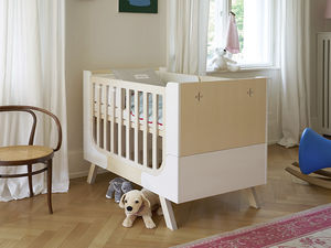 cama para bebé contemporánea