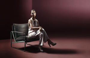 sillón de diseño escandinavo