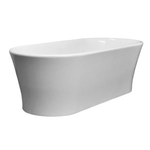 bañera ovalada
