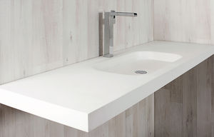 encimera de lavabo de piedra
