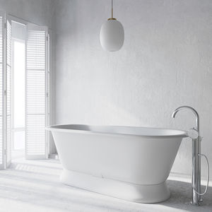 bañera ovalada