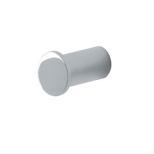 percha contemporánea / de metal cromado / individual / de baño