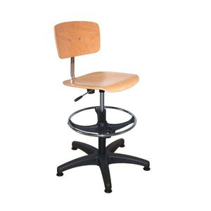 silla de trabajo de madera