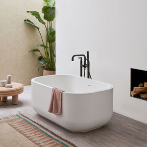 bañera ovalada