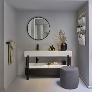 mueble de lavabo de pie