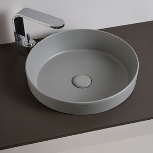 lavabo semiencastrado