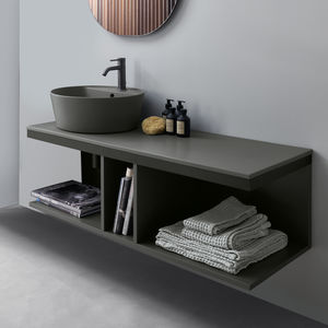 mueble de lavabo doble