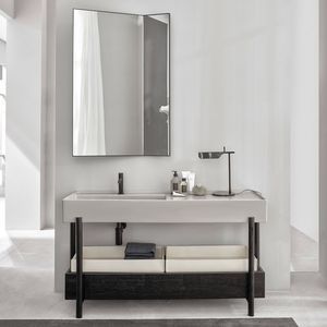 mueble de lavabo de pie