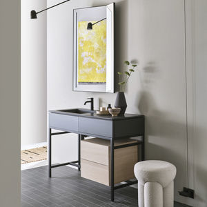 mueble de lavabo de pie