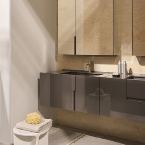 mueble de lavabo doble