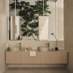 mueble de lavabo doble