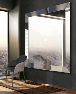 espejo para baño de pared / contemporáneo / rectangular / cuadrado