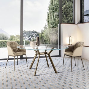 mesa de cristal