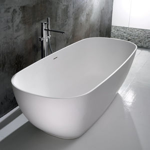bañera ovalada