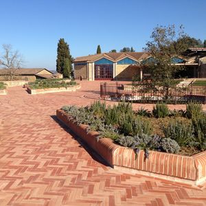 adoquín de terracota